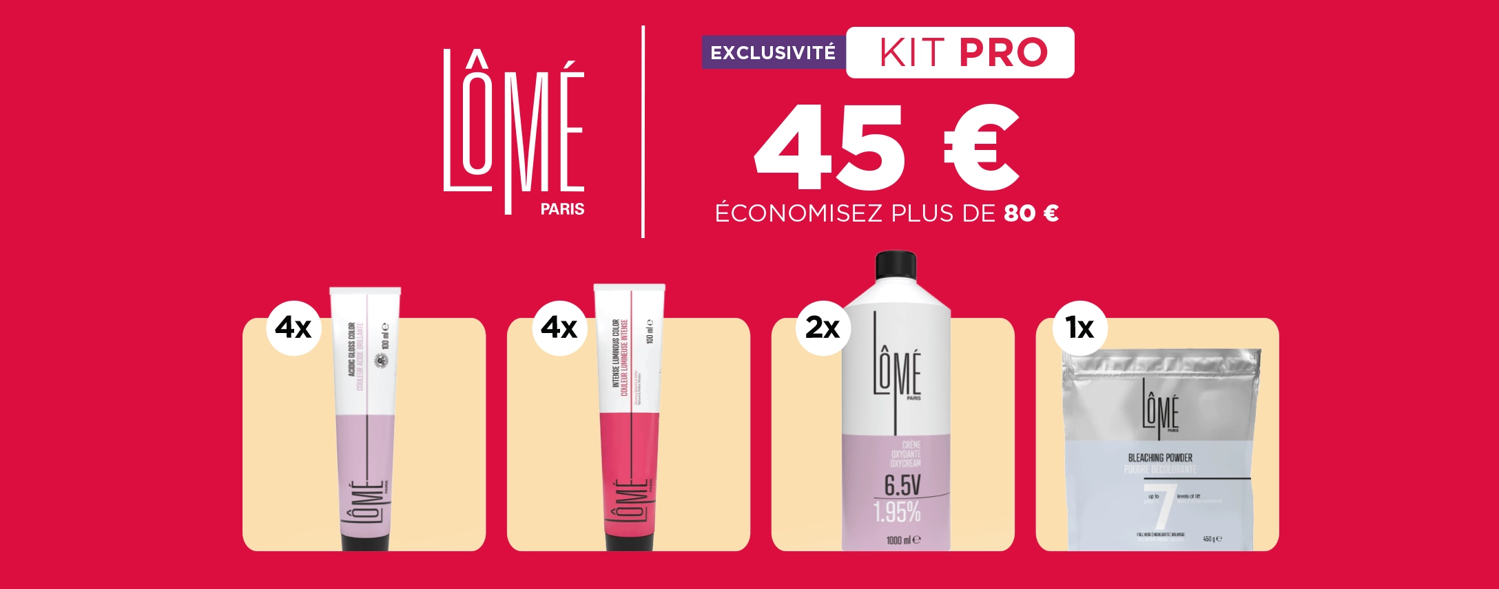 L&ocirc;m&eacute; Paris Pro Kit